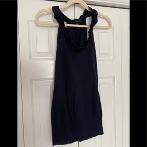 Banana Republic navy T back sweater